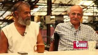 Prithvi Chitnis, Mehdi Niroomand (Shisha Cafe Owners, Pune)  in conversation with Teesta Setalvad