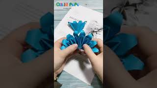 How To Make A Paper Flower, Two Styles, Easy To Learn