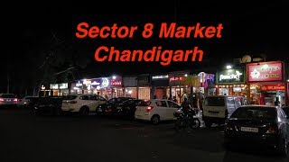 SECTOR 8 MARKET | CHANDIGARH | RESTAURANTS | GERI ROUTE | FOODIES PARADISE