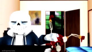 [ MMD ♥ Undertale ] OMG SANS IT HAPPENED AGAIN