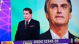 BOLSONARO PEDE PARA DOAR PARA TELETON BRASIL 2018 - SBT SILVIO SANTOS