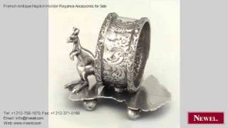 French Antique Napkin Holder Regence Accessories for Sale