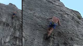 Bab ı Esrar 7a VIII Tırmanıcı: Nazmi Öztürk Sarıkaya Kaya Tırmanışı Rock Climbing Turkey