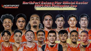 Northport Batang Pier Official Roster | 2024 PBA Philippine Cup