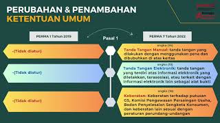 Sosialisasi Perma 7 Tahun 2022