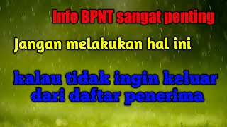 KPM BPNT jangan melakukan hal hal berikut ini kalau masih tetap ingin menjadi penerima