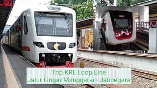 Trip KRL Commuter Loop Line Karet - Manggarai JR 205 Marchen dan Tokyo Metro 6000