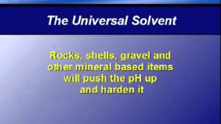 Water Tip - 2 - The Universal Solvent