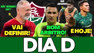 🚨DIA D PARA O FLUMINENSE, ÁRBITRO DEFINIDO É BOM, E MAIS