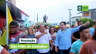 SALGADO EM FOCO - Procissão São Félix de Cantalice 2023💥 PRAÇA WEB