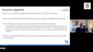 Richard Leftley - Vice President, MicroInsurance: Impact and Insights of Covid19 in Micro-insurance