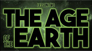 The Age of the Earth