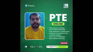 For the finest PTE Online/Offline Preparation, contact IRS Group.