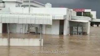 امطار اليوم سلطنة عمان भारी वर्षा Oman heavy rain 倾盆大雨