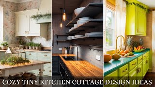 Cozy Tiny Cottage Kitchen Ideas to Transform Your Space ✨ | Small Kitchen Inspiration