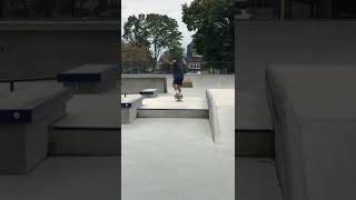 Funny kick flip nose manual fall | skateboarding