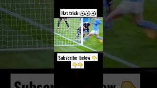 Haaland hat trick #shorts #footballshorts