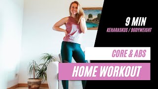 ⚡️ CORE & ABS WORKOUT | 9 MIN ⚡️