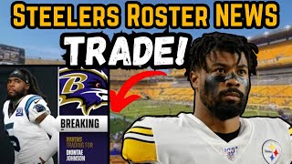 Diontae Johnson TRADE to the RAVENS AND Steelers ROSTER NEWS | Cameron Sutton Is COMING back!