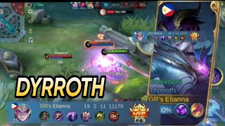 DYRROTH JUNGLE!!! Solo Rank New ferpect Build.