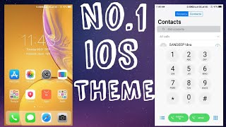 No.1 IOS THEME FOR MIUI 10 🔥|| I phone wali feeling 😀