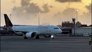 Vistara Airbus A320neo Docking