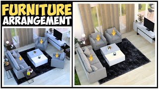 6 LIVING ROOM Furniture Layout You MUST Know