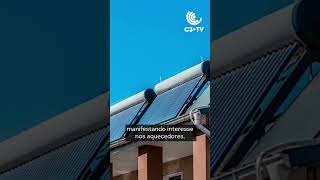 Brasil lidera na implementação de painéis solares térmicos #noticias #impactosambientais #c3tv