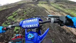 Frist Time Ever Riding Single Track On My YZ125.