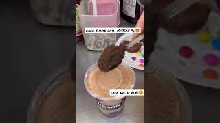 Shake loaded with oreo & KitKat 🤩🍫 #shorts #youtube #viral