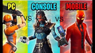 Fortnite Zone Wars ! They Challenged me to a 1v1v1 and got destroyed! (Mobile vs Console)