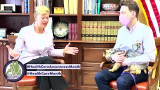 #HealthCareAwarenessMonth 2022 spotlight on Senator Tammy Baldwin's personal health care story.