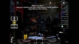 How to get the Fredbear jumpscare in ucn