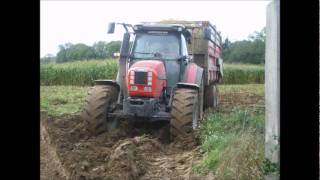 Ensilage maïs 2010 Krone BIG X 800 + EASY COLLECT 803