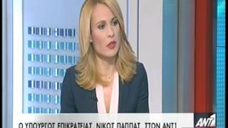 Νίκος Παππάς ΑΝΤ1 21/02/2015