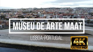 MAAT MUSEU DE ARTE CONTEMPORÂNEA EM LISBOA PORTUGAL UHD 4K DRONE PARROT ANAFI