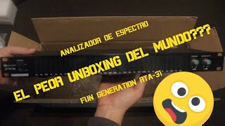 Unboxing Analizador de espectro Fun Generation RTA- 31en Español