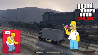 GTA Online Contact Mission: Grab Your Ballas - Simpsons Impressions