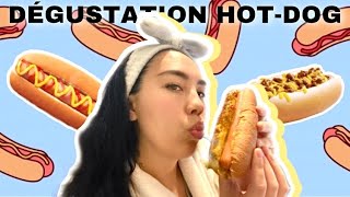 DÉGUSTATION HOT DOG (le meilleur de ma vie !!)