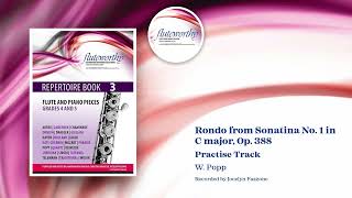 Rondo from Sonatina | Practise Track (Piano Accompaniment)