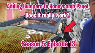 Adding Bumpers to xTool D1 Diode Laser Honeycomb Panel (S5; E13)