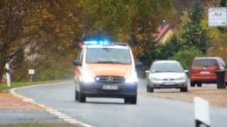 NEF Rotenburg auf Einsatzfahrt mit Elektrohorn + Hupe