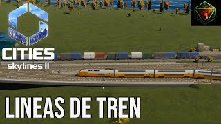 CITIES SKYLINES 2 - Lineas de Tren | Gameplay Español