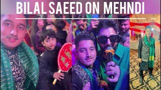 We invite BILAL SAEED on mehndi |Mirza Ayan