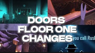 DOORS FLOOR 1 Easter eggs and changes #viralvideo #fyp #roblox