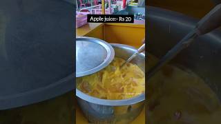 Apple juice Akurdi Dharmaraj Chaupati #streetfood #pimprichinchwad #punestreetfood #shorts