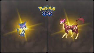 Pokemon Go: Evolving Shiny Purrloin into Shiny Liepard