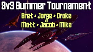 3v3 Summer Tournament ➤ Bret+Jorge+Drake vs Matt+Jacob+Mike