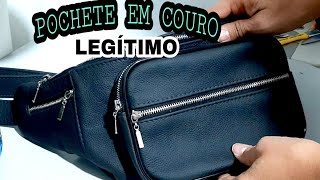 COMO FAZER POCHETE  DE COURO LEGÍTIMO | PASSO A PASSO