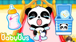 CARA MERAWAT BAYI PANDA KIKI DARI KECIL SAMPAI BESAR | KARTUN | BABYBUS INDONESIA